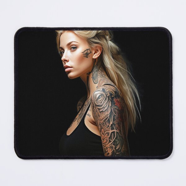 Item preview, Tattooed lady designed and sold by ScenicViewPics.