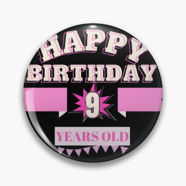 Item preview, 9 Years Old Birthday designed and sold by designatmospher.