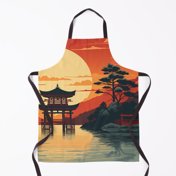 Item preview, Water Sanctuary - Vintage Japanese Poster designed and sold by BrushstrokesA.