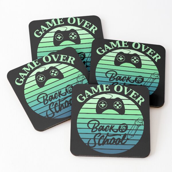 Item preview, Game over Back to school designed and sold by GediaPrints.