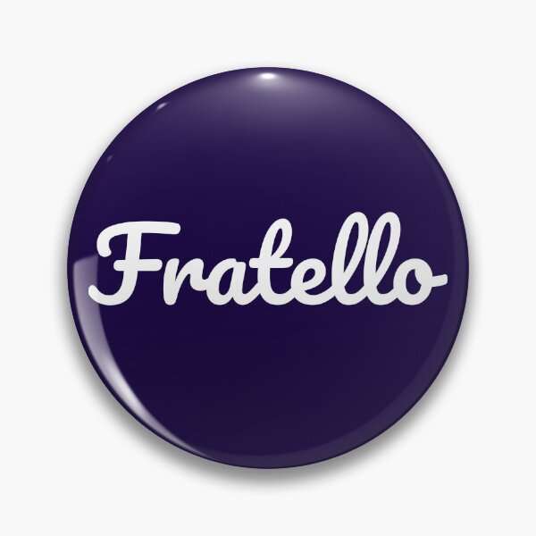 Item preview, 'Fratello' written in monochrome script font. designed and sold by All-Names.
