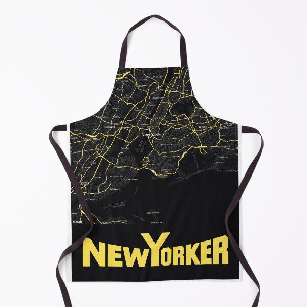 Item preview, NewYorker Capture the Essence of New York: Stylish Map Image on Black Background, Perfect Gift for New York Residents designed and sold by ButonDesign.