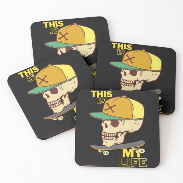 Item preview, skater skull designed and sold by TonyYang888.