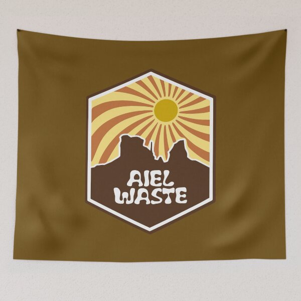 Item preview, Aiel Waste Emblem (White Font) designed and sold by ARedRandBoy01.