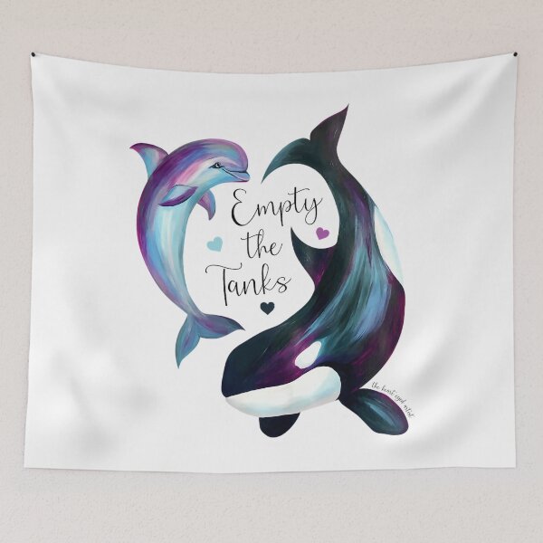 Item preview, Empty the Tanks  Save Dolphins and Orcas 	 	 designed and sold by ygqujuhui99.