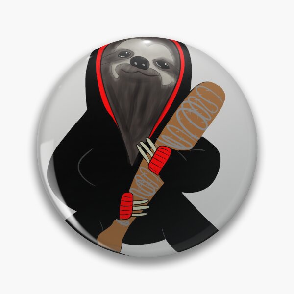 Artikelvorschau, Negan Sloth, The Walking Dead-Fan entworfen und verkauft von InkedEdges.