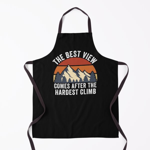 Item preview, The Best View Comes After The Hardest Climb, Hiking Lover, Mountain Climbing designed and sold by Cryptohaven.