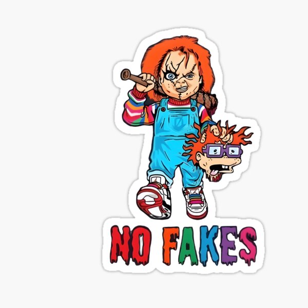 Item preview, No Fakes Chucky, Gift for Chucky Lovers, Chucky movie fans, Horror Movies. designed and sold by visetybrandsr.