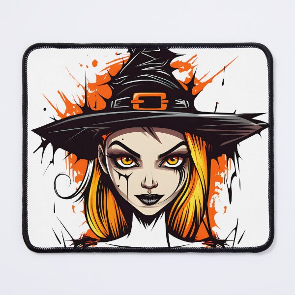 Item preview, Mystical Enchantment - Witch with Hat Halloween Art designed and sold by Studio-Mind.