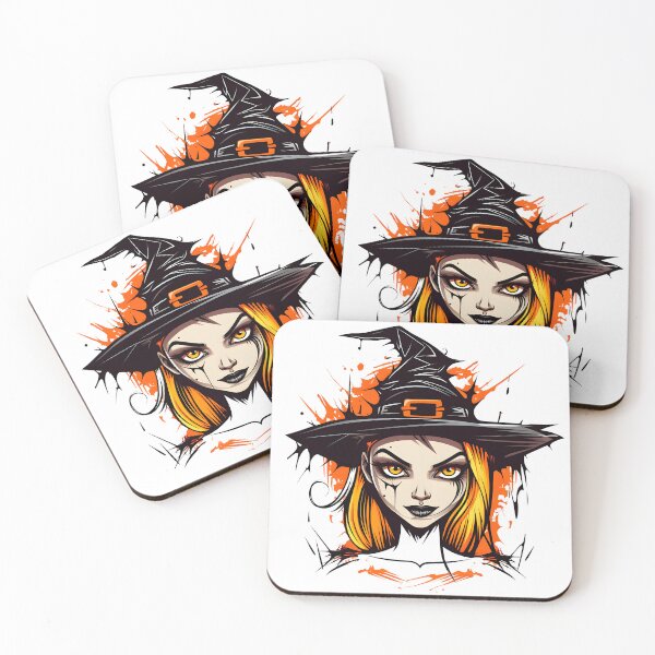 Item preview, Mystical Enchantment - Witch with Hat Halloween Art designed and sold by Studio-Mind.