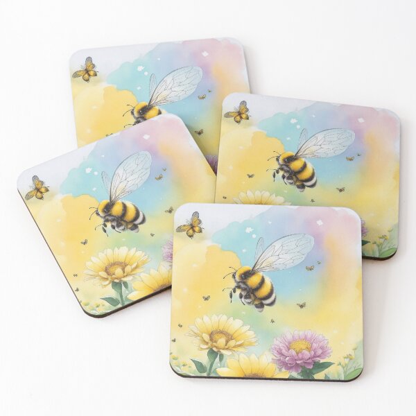 Item preview, Cute Bees designed and sold by SparkleBrush.
