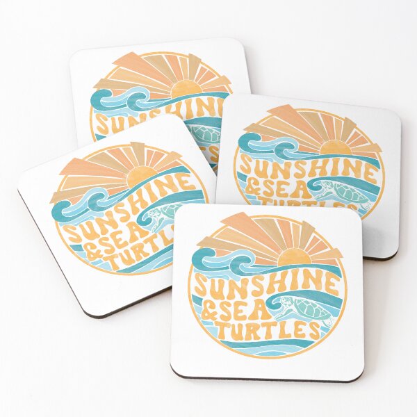 Item preview, Sunshine & Sea Turtles designed and sold by kbkiwiart.