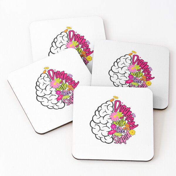 Item preview, Diagnosed with the Stupid designed and sold by StickyBunCo.