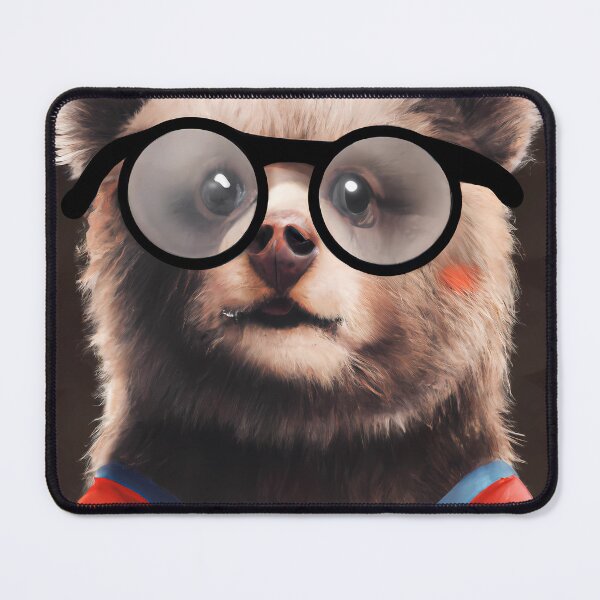 Item preview, The Smartest Bear  designed and sold by SomeFunArt.