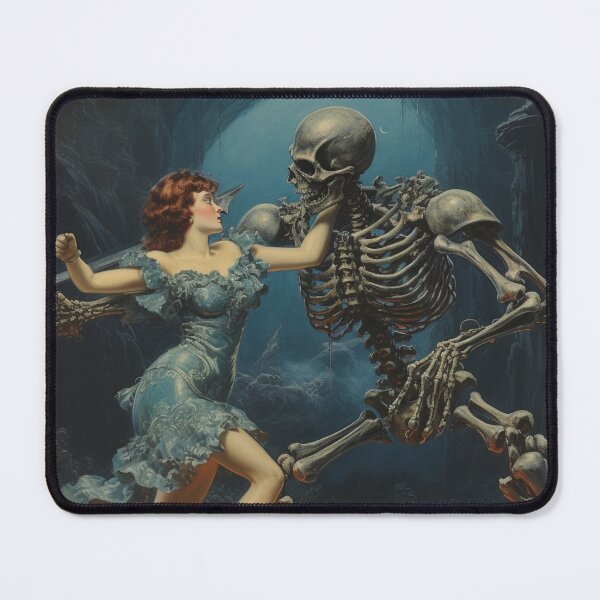 Item preview, Beautiful Girl Fighting an Armored Skeleton # 1 designed and sold by Demonik-Art.
