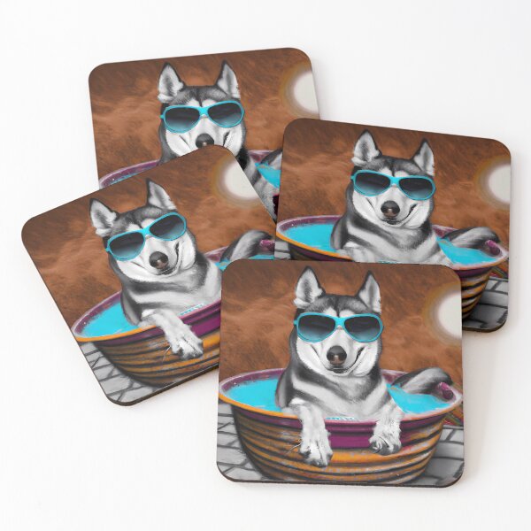 Item preview, The Cool Husky designed and sold by SomeFunArt.