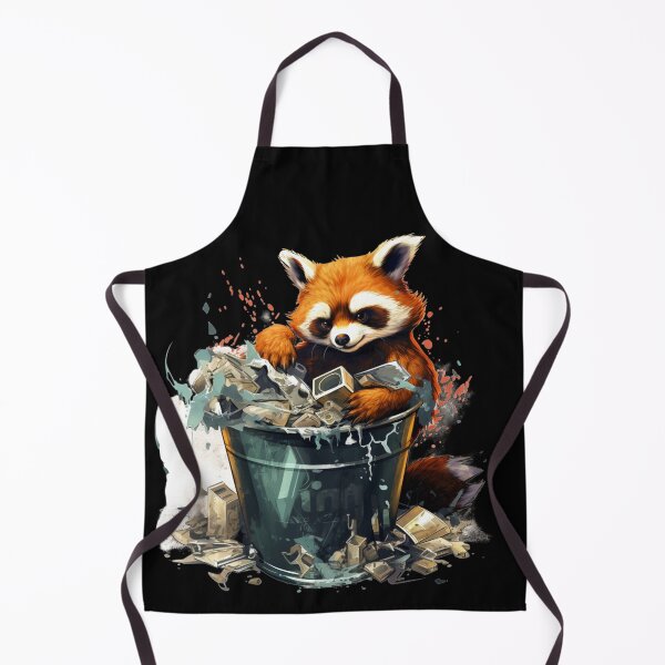 Item preview, Red Panda In Trash Cute Red Panda designed and sold by ArtFromBeyond.
