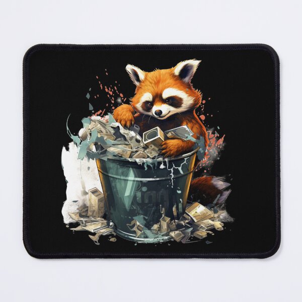 Item preview, Red Panda In Trash Cute Red Panda designed and sold by ArtFromBeyond.