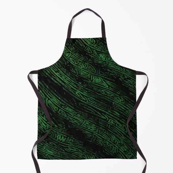 Item preview, Waves of Emerald Swirl Waves Design designed and sold by KitKattyDesigns.