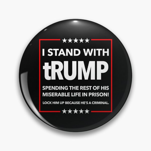 Item preview, I STAND WITH TRUMP SPENDING THE REST OF HIS miserable LIFE IN PRISON designed and sold by Thelittlelord.