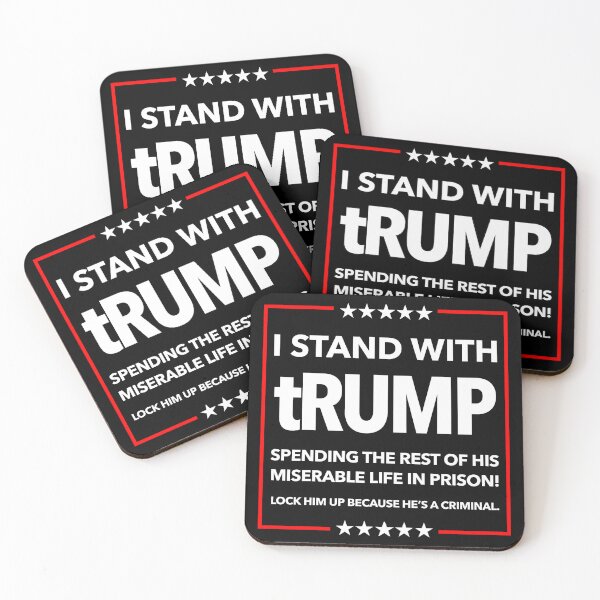 Item preview, I STAND WITH TRUMP SPENDING THE REST OF HIS miserable LIFE IN PRISON designed and sold by Thelittlelord.