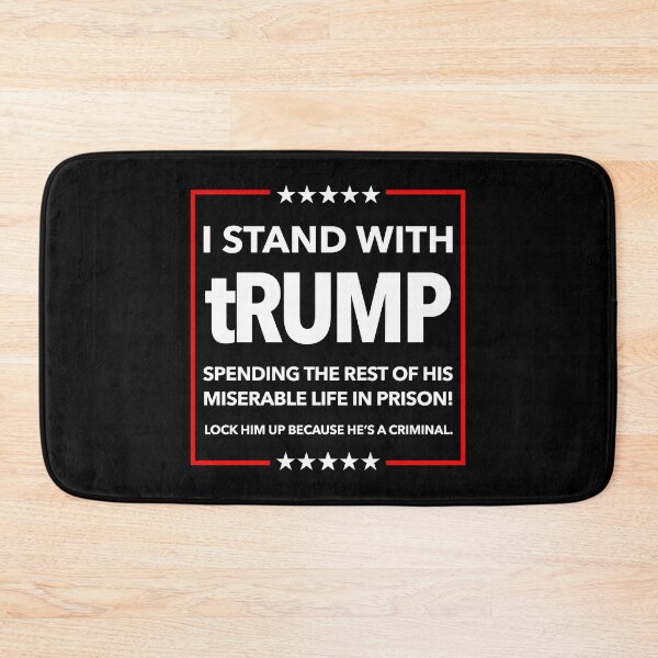 Item preview, I STAND WITH TRUMP SPENDING THE REST OF HIS miserable LIFE IN PRISON designed and sold by Thelittlelord.