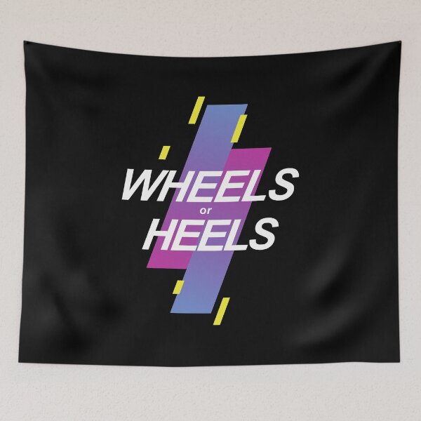 Item preview, Wheels or Heels designed and sold by FridPix.