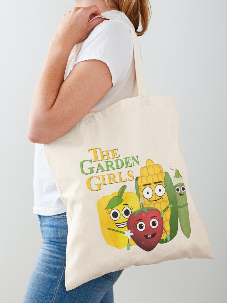 Thumbnail 1 of 5, Tote Bag, The Garden Girls designed and sold by PlantPeepsshop.