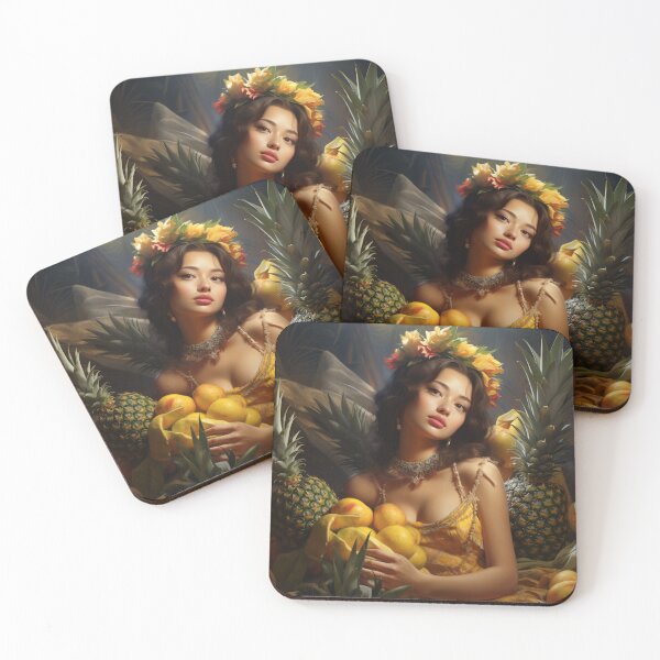 Item preview, Pineapple Princess designed and sold by Gritz - Photographer, AI Artist.