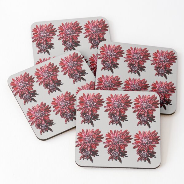 Item preview, Big Chrysanthemums pattern 1 designed and sold by nastiaart.