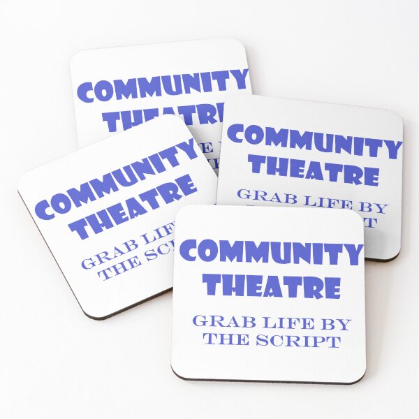 Item preview, Community Theatre - Grab Life By The Script designed and sold by MattOastler.
