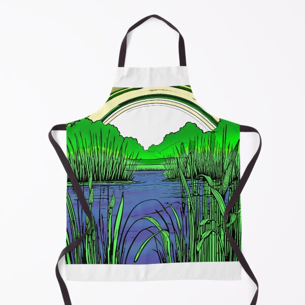 Item preview, rainbow marsh 2023 tileartwork designed and sold by tileartwork.