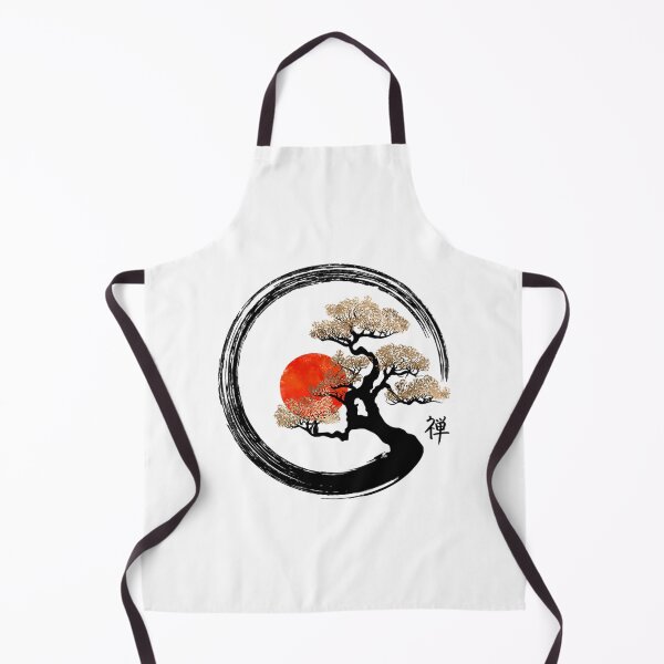 Item preview, Enso Circle and Bonsai Tree on Canvas designed and sold by ygqujuhui99.
