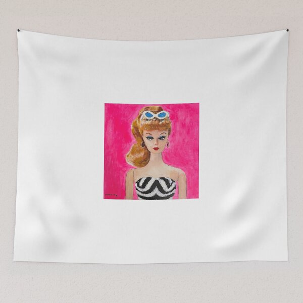 Item preview, Portrait of Pink Plastic Doll designed and sold by Artist Gary Springer.