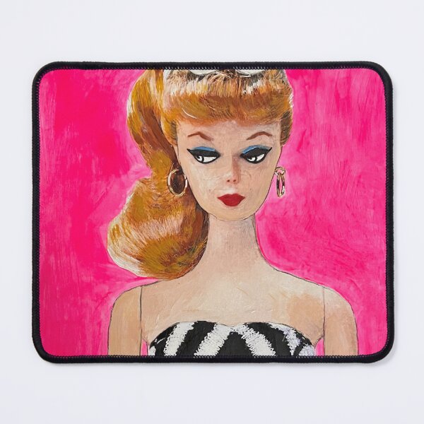 Item preview, Portrait of Pink Plastic Doll designed and sold by Artist Gary Springer.