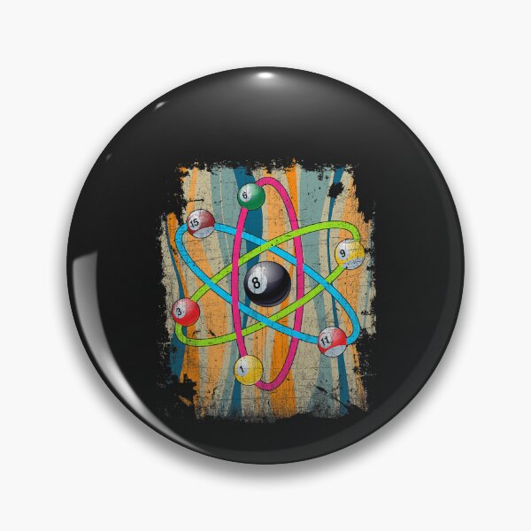 Item preview, Billiards Pool Hall Sports Bar Atom Shooting 8 Ball  designed and sold by TraversLachance.