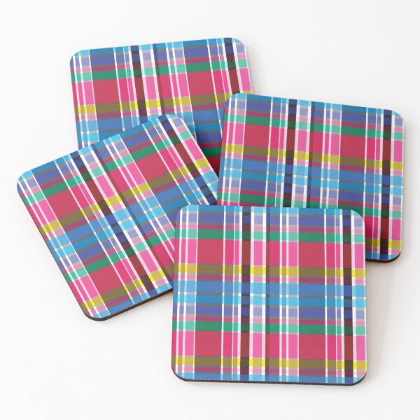 Item preview, Grey, White & Rainbow Plaid designed and sold by PSCSCo.