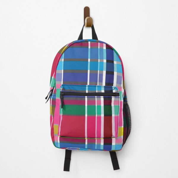 Item preview, Grey, White & Rainbow Plaid designed and sold by PSCSCo.