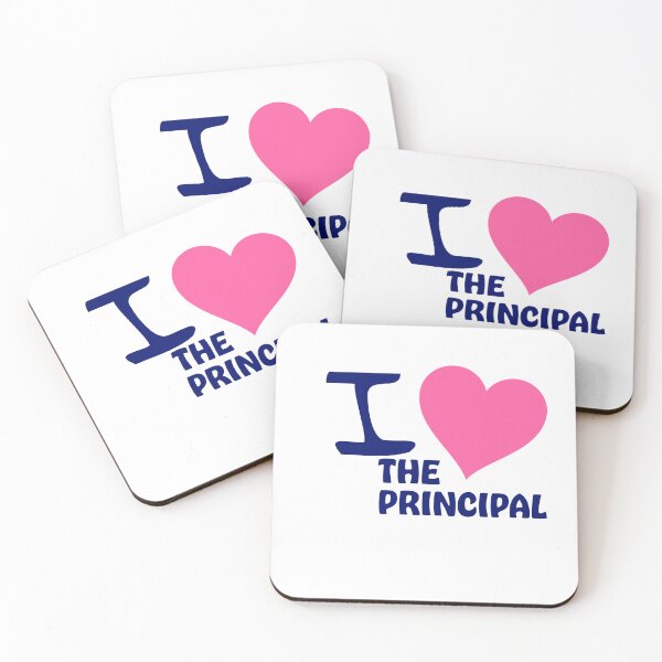Item preview, I Love the Principal | Principal | Teacher | School | Education | Hot Pink designed and sold by ShoniwDesigns.