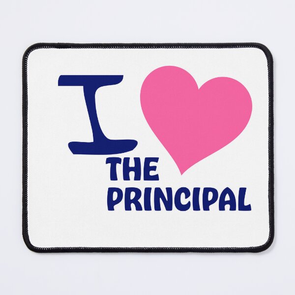 Item preview, I Love the Principal | Principal | Teacher | School | Education | Hot Pink designed and sold by ShoniwDesigns.