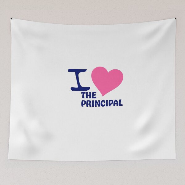 Item preview, I Love the Principal | Principal | Teacher | School | Education | Hot Pink designed and sold by ShoniwDesigns.