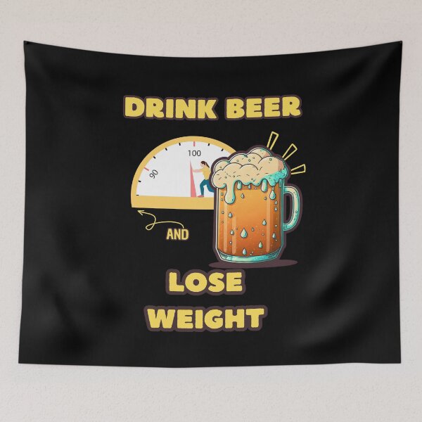 Item preview, Drink beer and lose weight designed and sold by VicetTees.