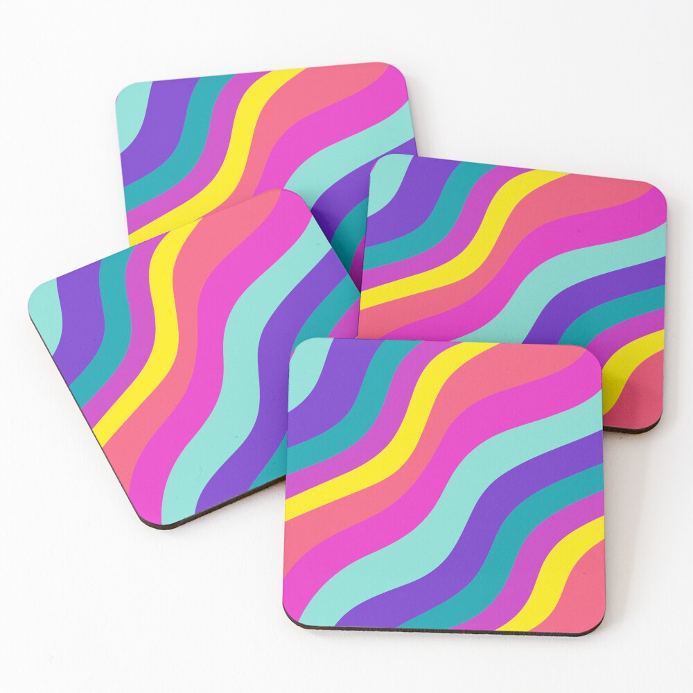 Item preview, Coasters (Set of 4) designed and sold by RetroPrints.