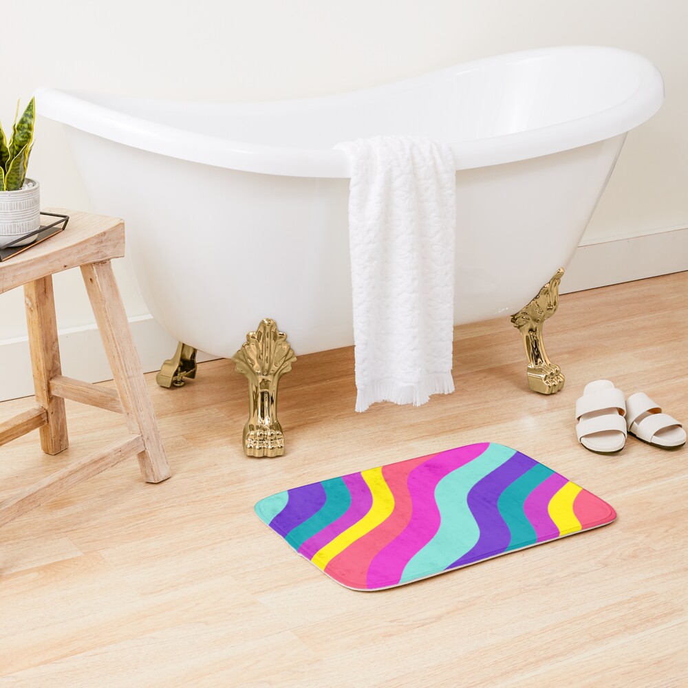 Item preview, Bath Mat designed and sold by RetroPrints.