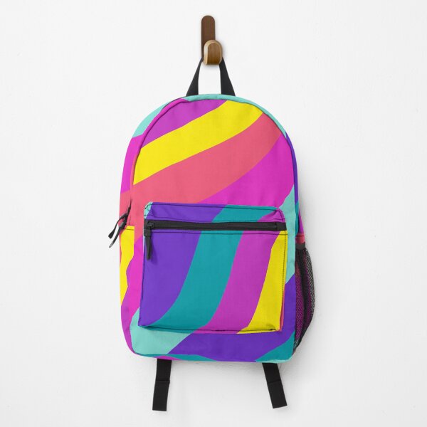Item preview, Neon Wave Pattern designed and sold by RetroPrints.