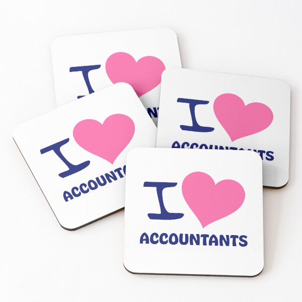 Item preview, I Love Accountants | Accountant | Accountants | Accounting | CPA | Funny Accountant | Finance | Taxes designed and sold by ShoniwDesigns.