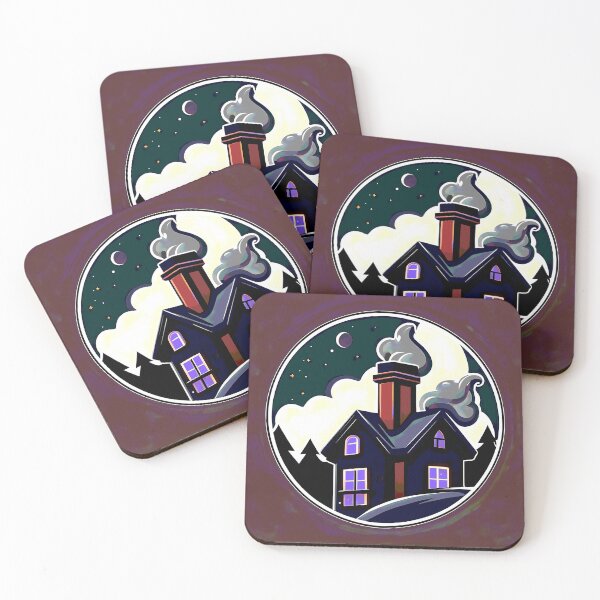 Item preview, chimney house 2023 tileartwork designed and sold by tileartwork.
