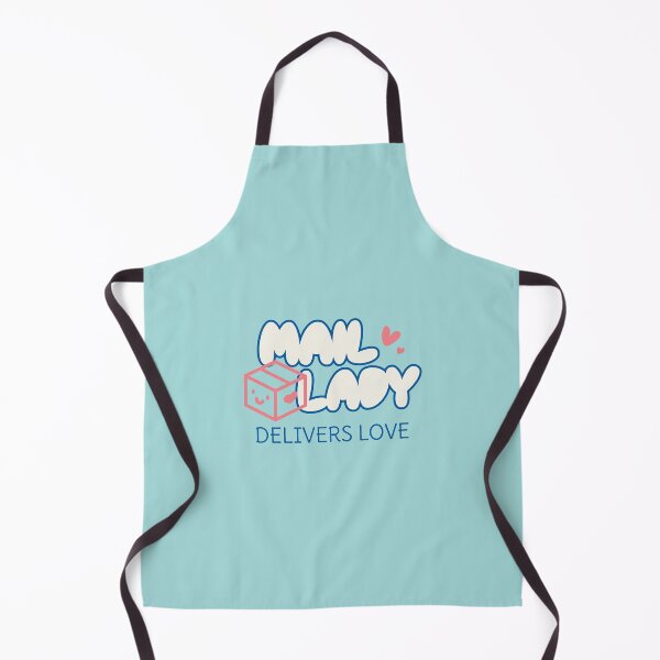 Item preview, Mail Lady Delivers Love - turquoise designed and sold by WERICO-T.
