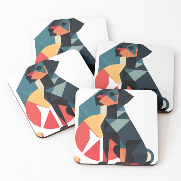 Item preview, Geometric Paws: Vector Dog Art with Minimalist Shapes designed and sold by Emerson  Guimarães.