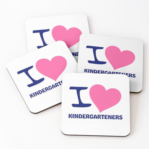 Item preview, I Love Kindergarteners | Kindergarten | Teacher | Teachers | Teach | Student | Hot Pink | Heart designed and sold by ShoniwDesigns.